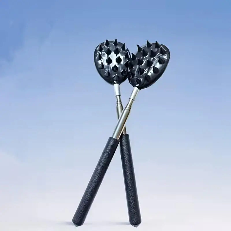 Extendable Cactus Back Scratcher | Retractable, Dual Spikes Back Scratcher QXL