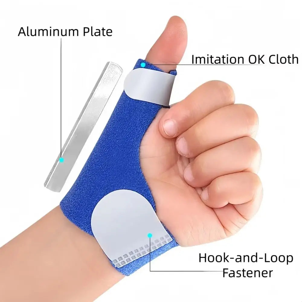 Kids Adjustable Thumb Support Brace | Breathable Splint Guard Thumb Support Brace QXL