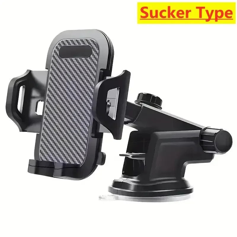 360° Car Phone Holder | Suction Cup Windshield Mount – Universal Car Phone Mount QXL black