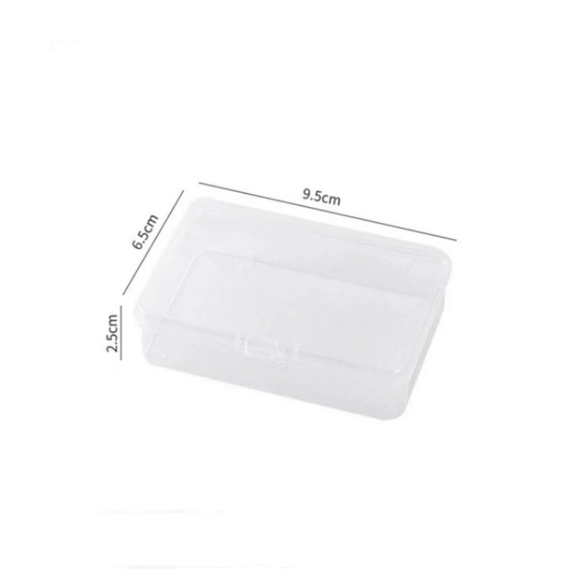 Transparent Playing Card Storage Box | 1 or 3-Pack Organizer Card Storage Box QXL