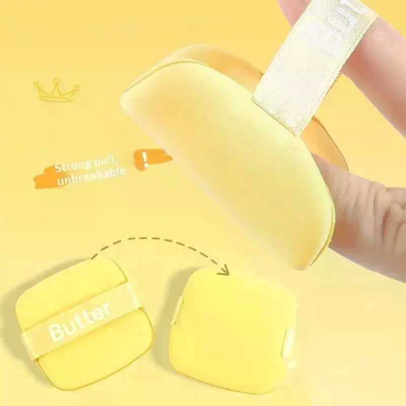 Butter Biscuit Air Cushion Puff | Double-Sided Makeup Sponge Makeup Sponge Puff QXL
