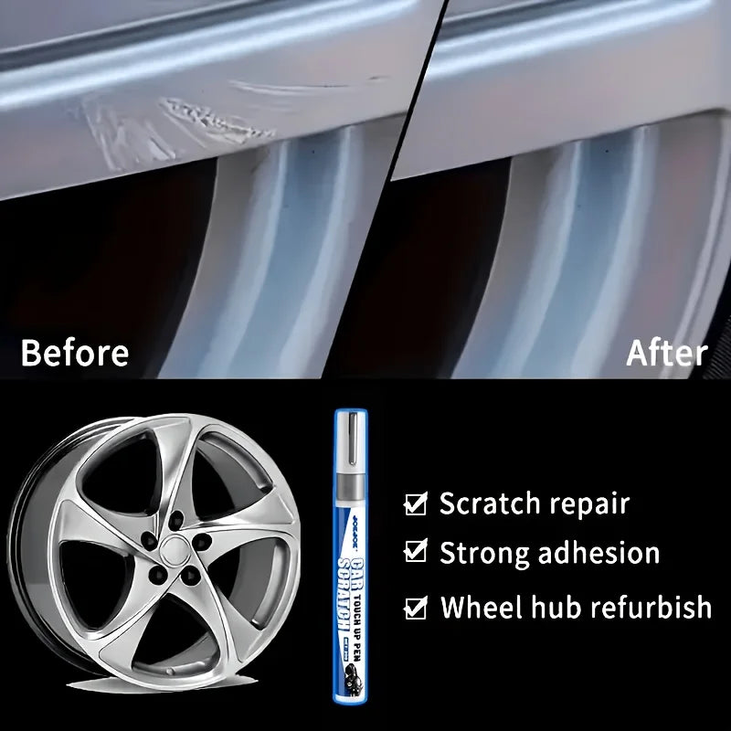 Car Wheel Hub Touch-Up Repair Pen | Scratch Cover Tool Wheel Touch-Up Pen QXL Default Title