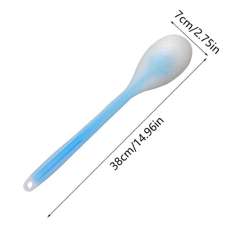 Silicone Long-Handle Sunscreen & Lotion Back Applicator Body Lotion Applicator QXL