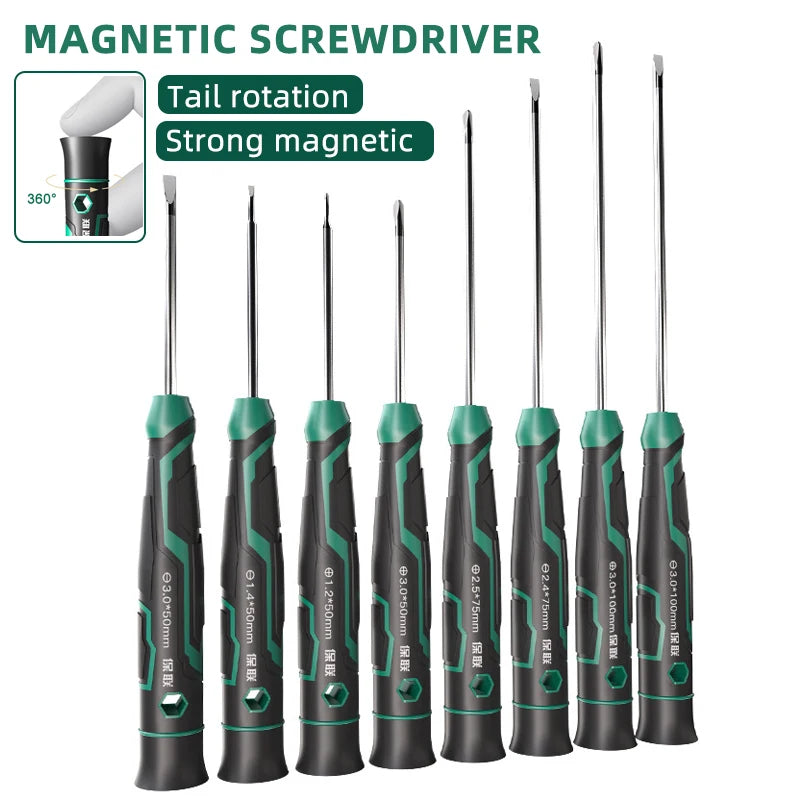 Precision Magnetic Mini Screwdriver | Phillips & Slotted Precision Screwdriver QXL