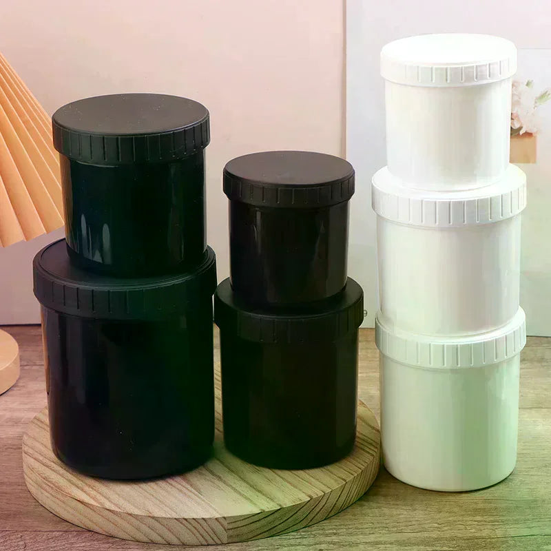 Empty Plastic Jars with Lids 30–1000ml | Cosmetic & Food Storage Cosmetic Storage Jar QXL