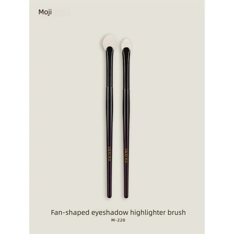Fan-Shaped Eyeshadow Highlight Brush | Goat Hair Blending Eyeshadow Highlight Brush QXL