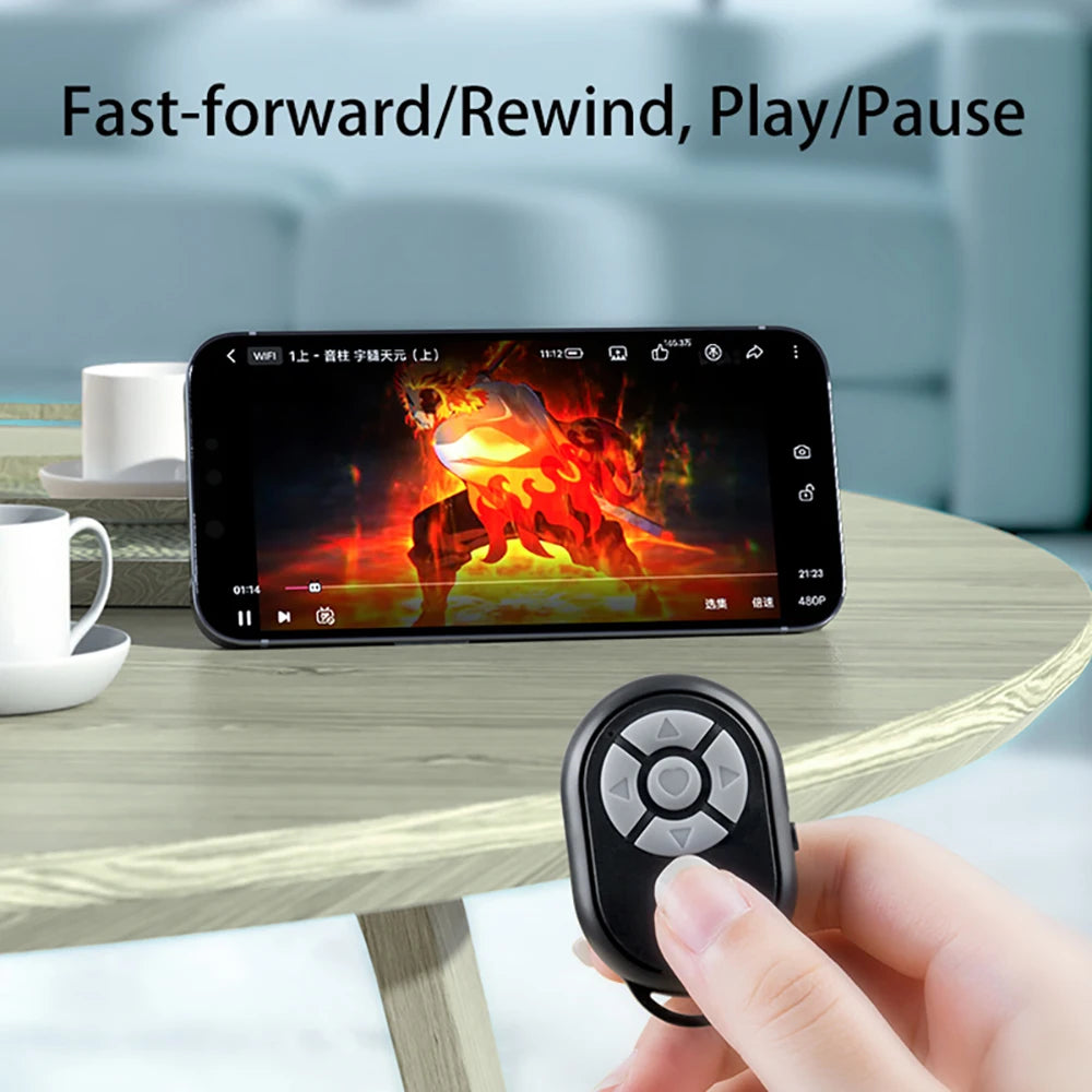 Bluetooth Wireless Shutter Remote for iPhone & Android Bluetooth Camera Remote QXL