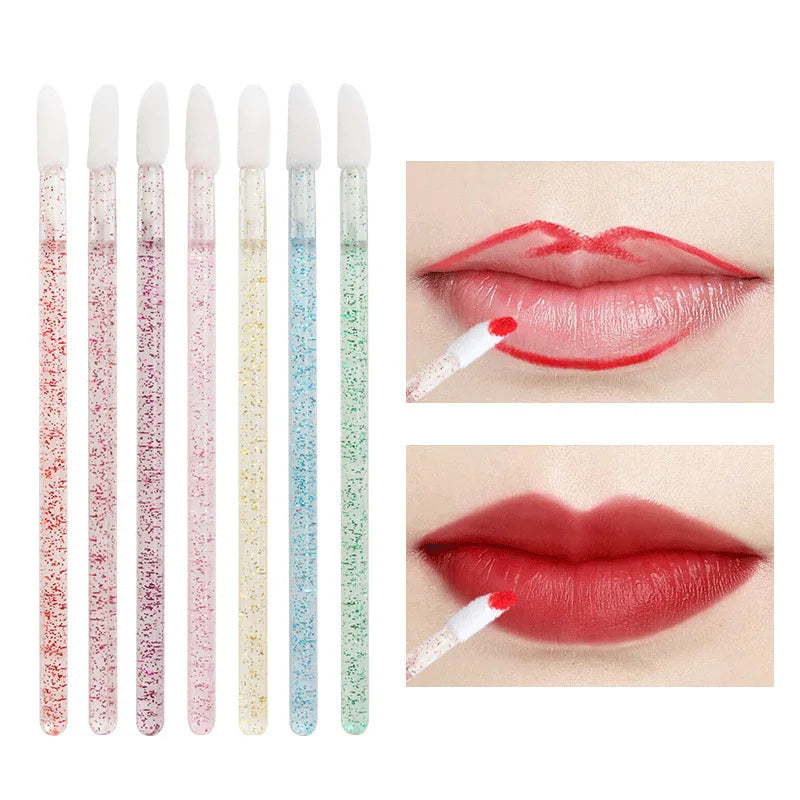 100/300-Pack Disposable Lip Brushes & Lash Applicator Wands Disposable Applicator Wands QXL