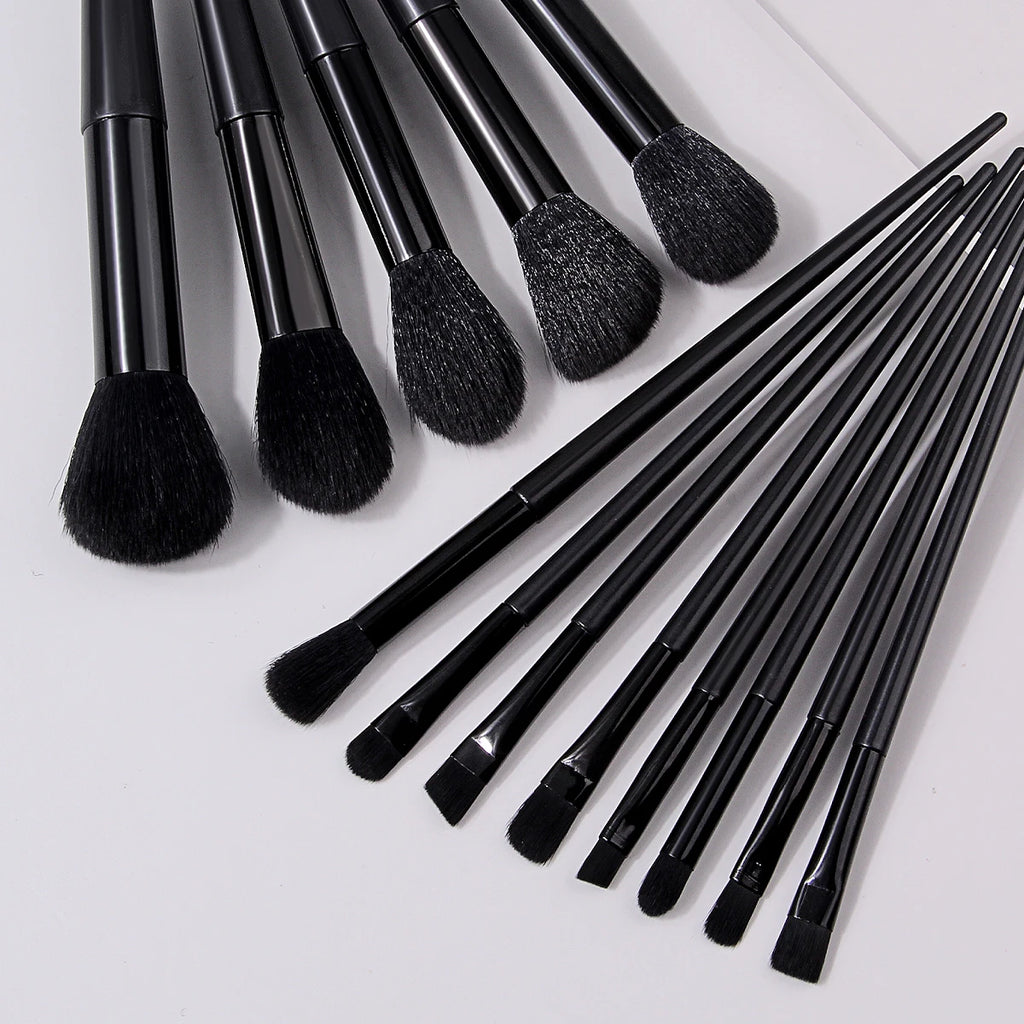 15-Pc Makeup Brush Set – Soft Fluffy Face & Eye Kit | KOSSHOW Makeup Brush Set QXL