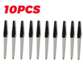 10-Pack Double-Sided Stainless Steel Nail Files | Manicure Set Nail Files Set QXL 02