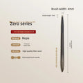 Moji L58 Slope Concealer & Lip Brush | Flat Head Makeup Brush Concealer Lip Brush QXL L58