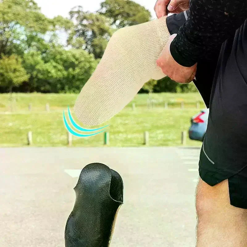 Gel Prosthetic Stump Shrinker | Below-Knee Sleeve S & L Prosthetic Stump Sleeve QXL