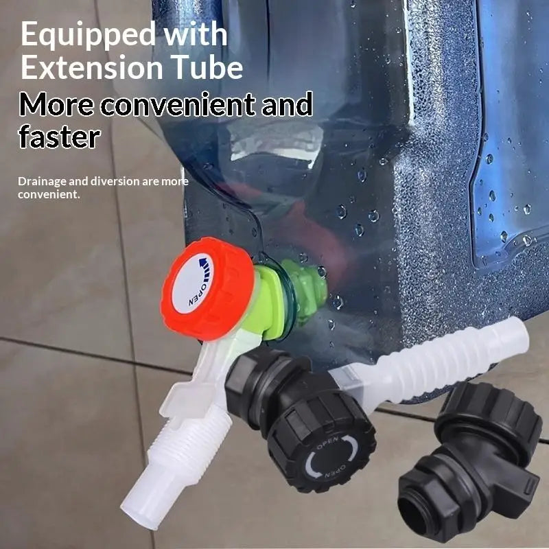 Portable Camping Water Faucet Spigot with Extension Tube Camping Water Spigot QXL