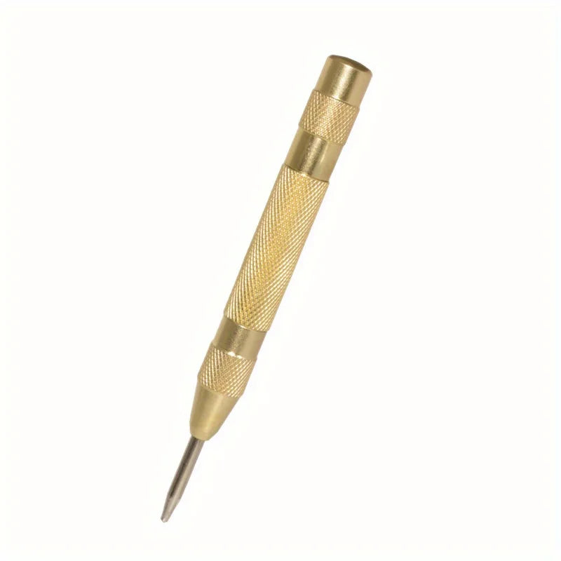 Automatic Spring Center Punch – Adjustable Tension Red Grip Center Punch Tool QXL