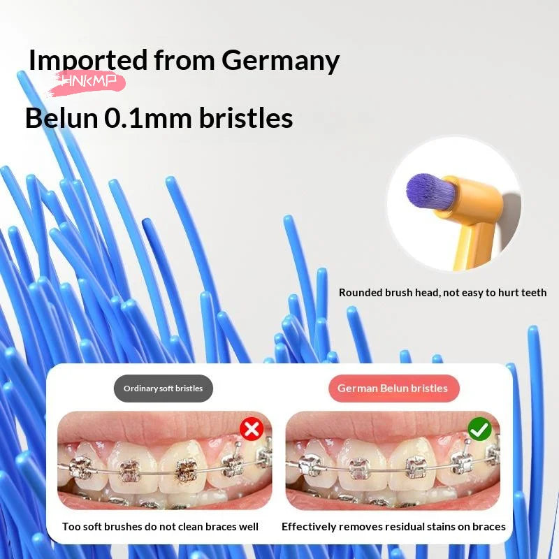Soft Nylon Interdental Brush | Angled Floss Teeth Cleaner Interdental Brush QXL