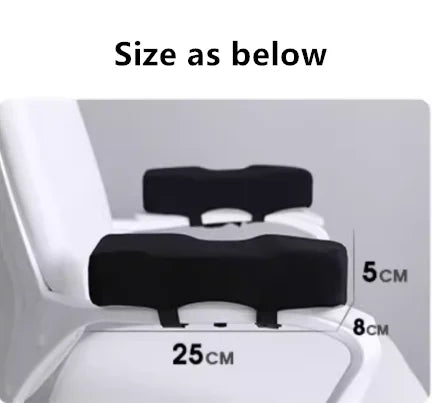 Memory Foam Armrest Covers for Office & Gaming Chairs Chair Armrest Pad QXL