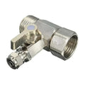 1/2" to 1/4" Three-Way Ball Valve Tee for Water Purifiers Plumbing Tee Adapter QXL zinc alloy-1pcs