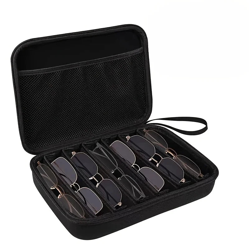 Large Capacity EVA Sunglasses Organizer Travel Bag Eyewear Organizer Bag QXL