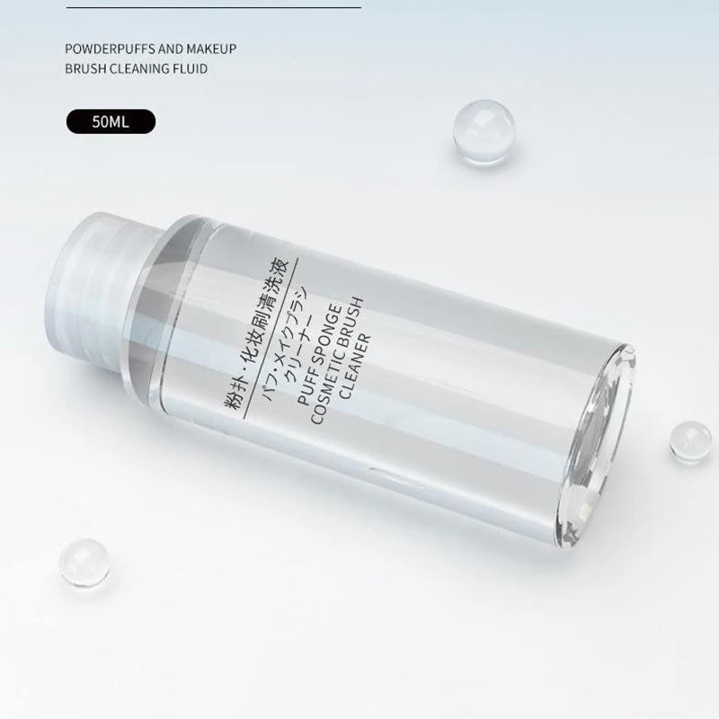 YOVIP Makeup Brush & Sponge Cleaning Solution 50/80ml Brush Cleaning Solution QXL