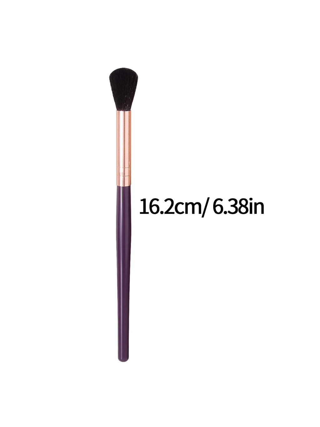 KOSSHOW 6-Pc Highlighter Makeup Brush Set | Purple Rose Gold Makeup Brush Set QXL