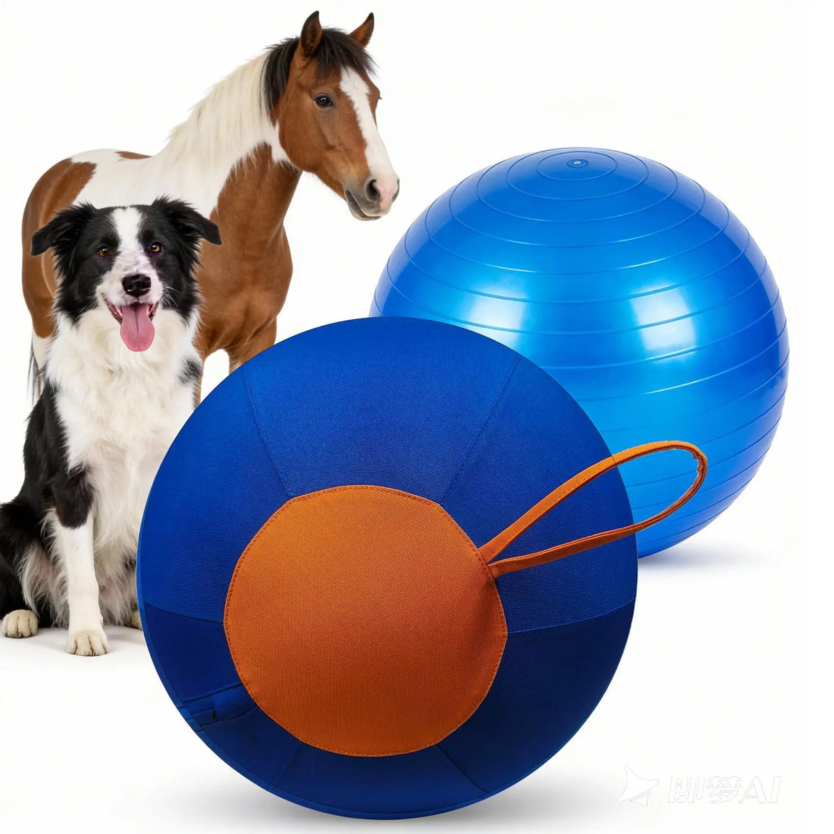 Large Dog Herding Ball – Interactive PVC Training & Play Toy Dog Herding Ball QXL