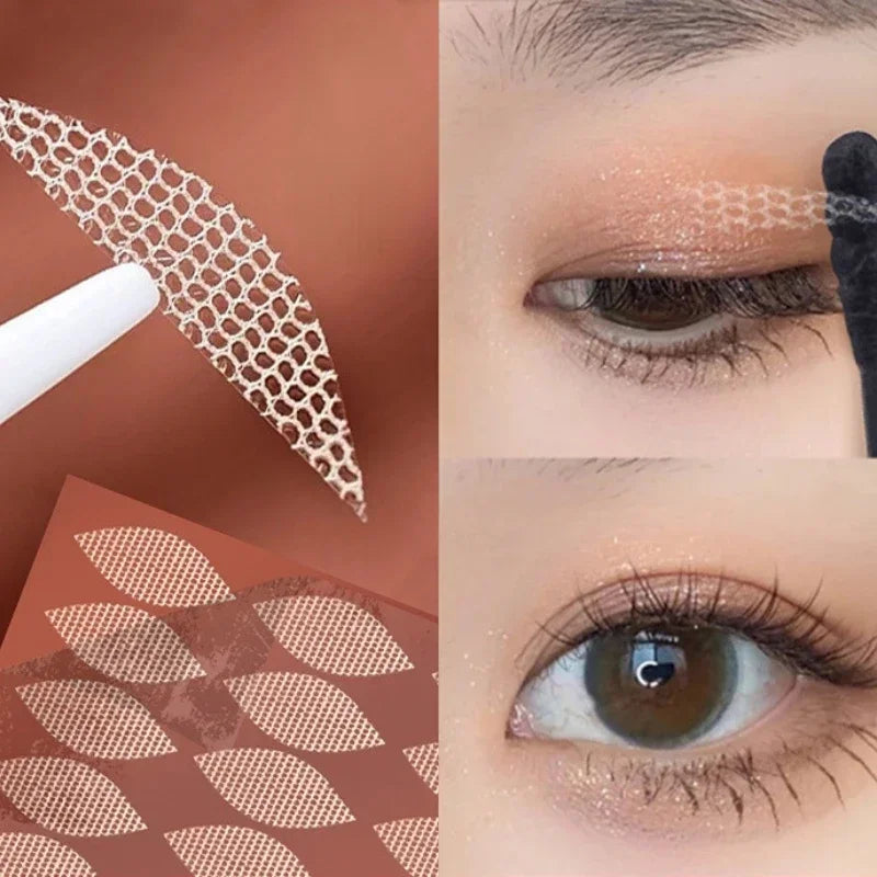 Invisible Double Eyelid Tape Stickers | Lace Mesh 36–240 Pcs Eyelid Tape Stickers QXL