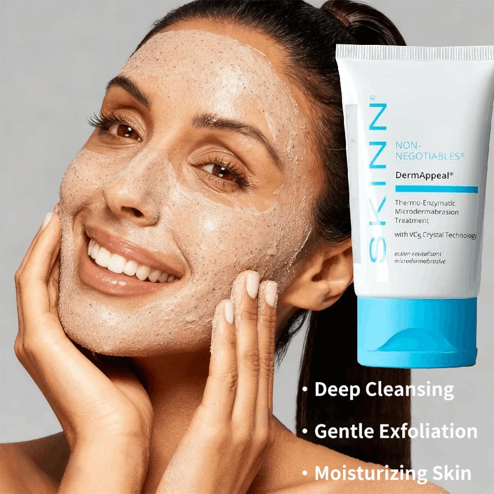 50g Exfoliating Face Scrub – Brighten & Smooth All Skin Types Exfoliating Face Scrub QXL