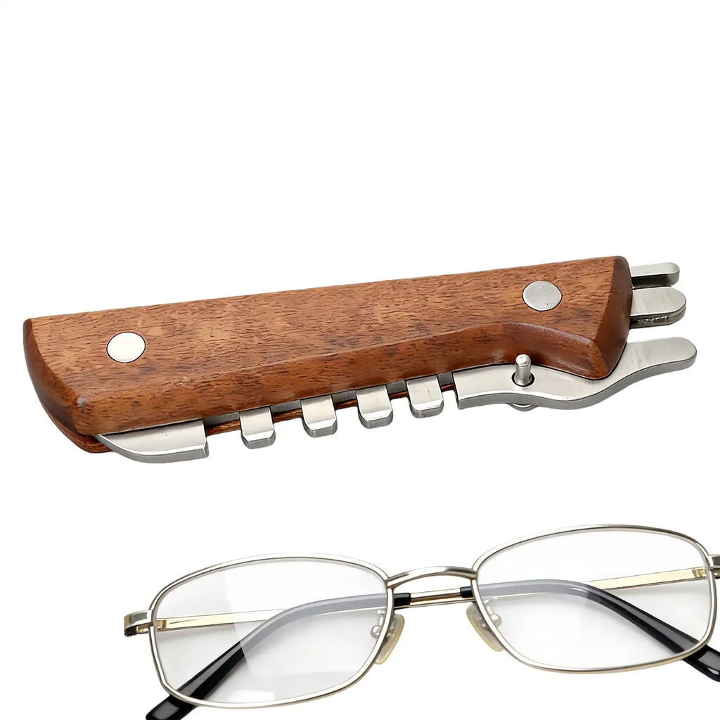Eyeglass Arm Adjuster Tool | Frame Repair Kit for All Ages Eyeglass Repair Tool QXL