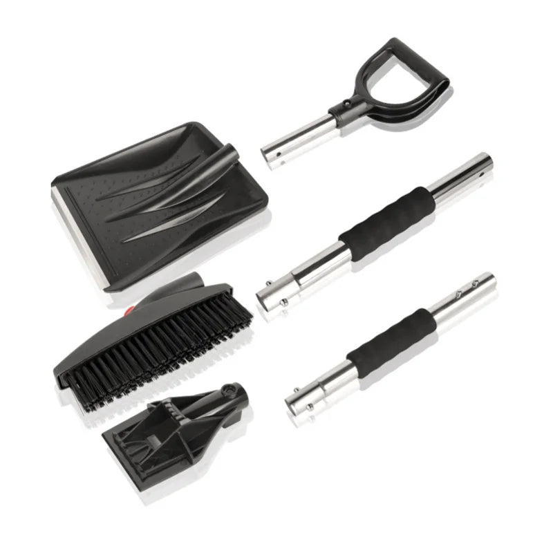 3-in-1 Extendable Car Snow Removal Kit – Shovel, Scraper & Brush Car Snow Removal Kit QXL