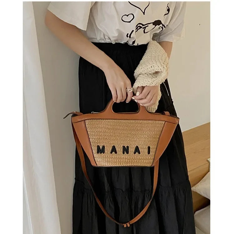 Women's Vintage Leather Messenger Bag | Elegant Crossbody Leather Messenger Bag QXL