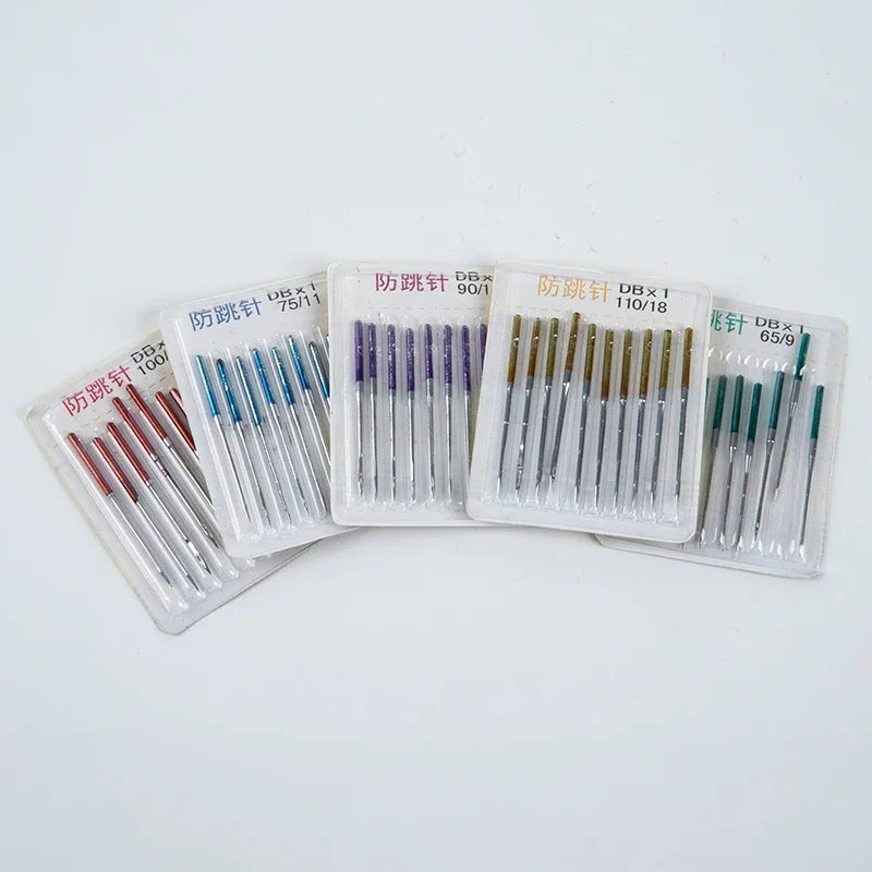 10-Pack Anti-Skip Stretch Fabric Sewing Machine Needles Sewing Machine Needles QXL