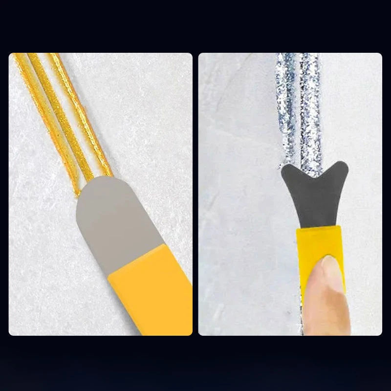 Tungsten Steel Caulking Tool | Corner Grout Scraper for Tile Caulking & Grout Tool QXL