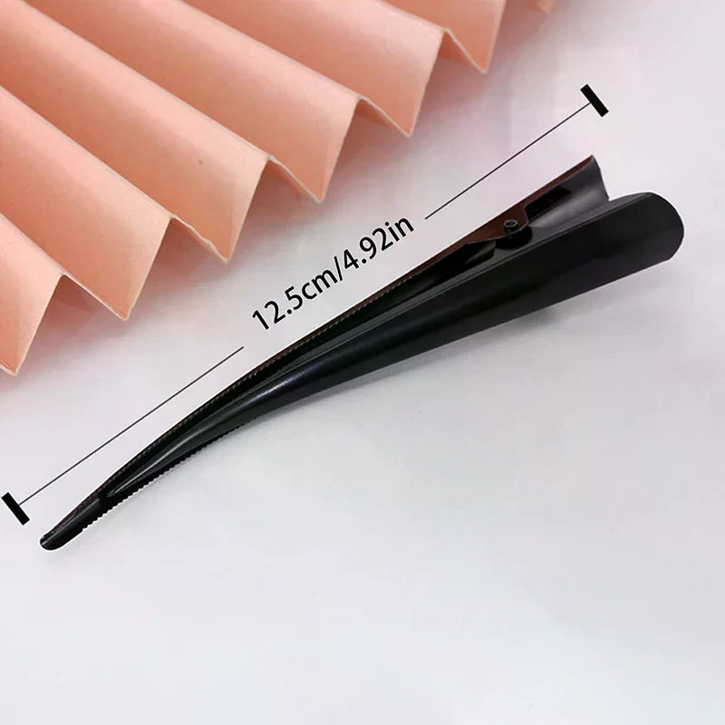 Long Metal Duckbill Hair Clips | Salon Styling Clamps 5/10pcs Metal Hair Clips QXL