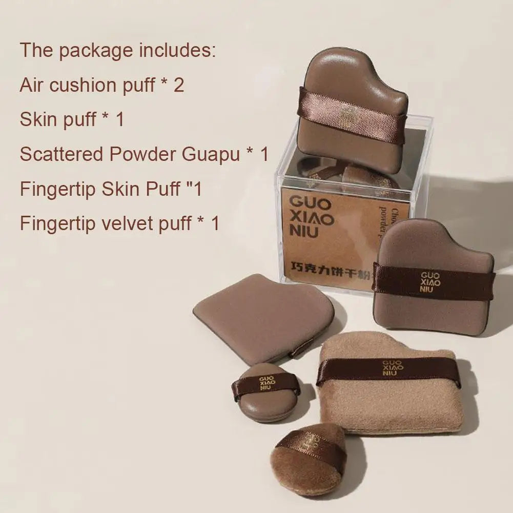 6-Pack Mini Makeup Blender Sponge Puffs – Dry & Wet Use Makeup Sponge Puffs QXL