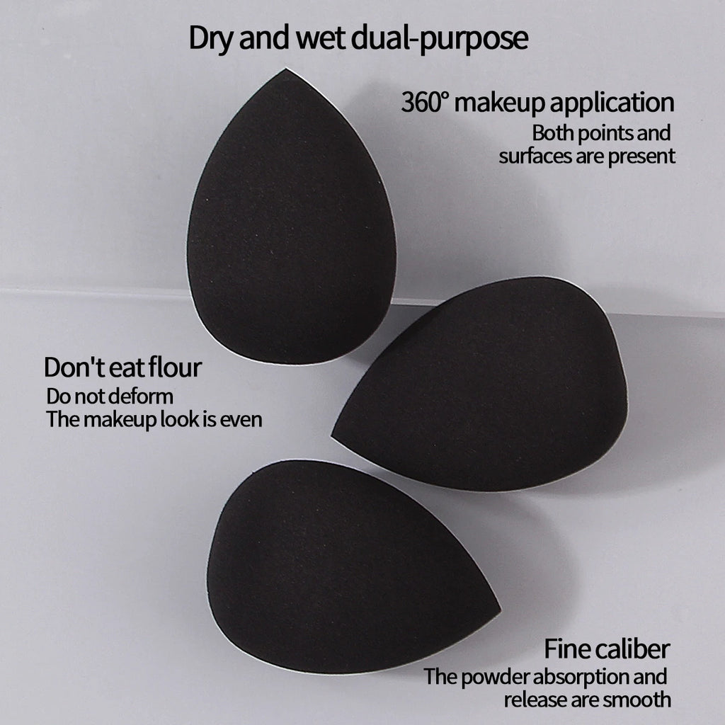 12-Piece Ultra-Soft Makeup Sponge Puff Set | Foundation & Concealer Makeup Sponge Set QXL