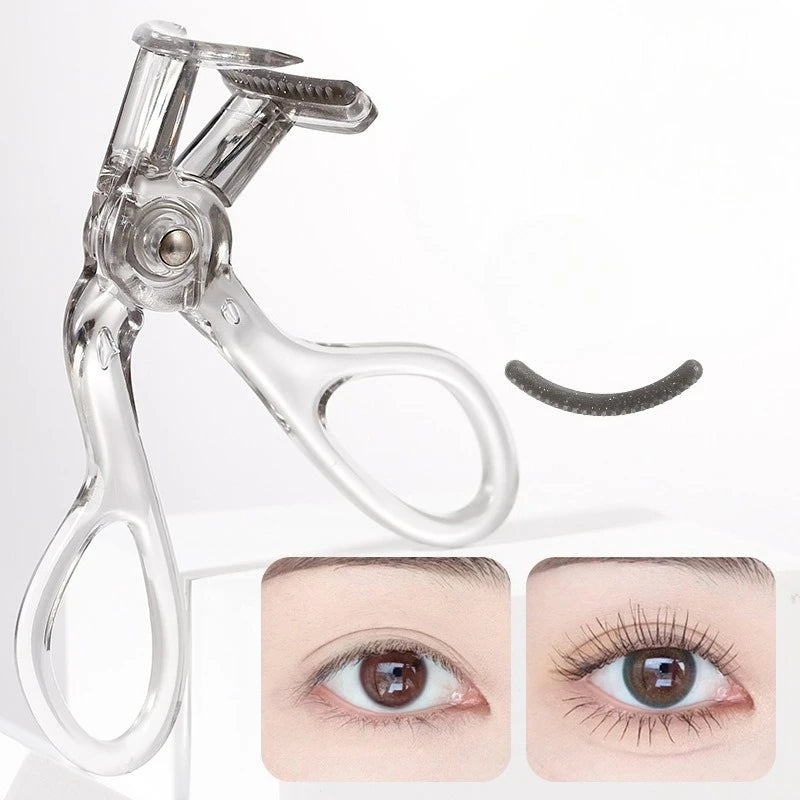 Wide-Angle Eyelash Curler with Built-In Comb | All Eye Shapes Eyelash Curler QXL