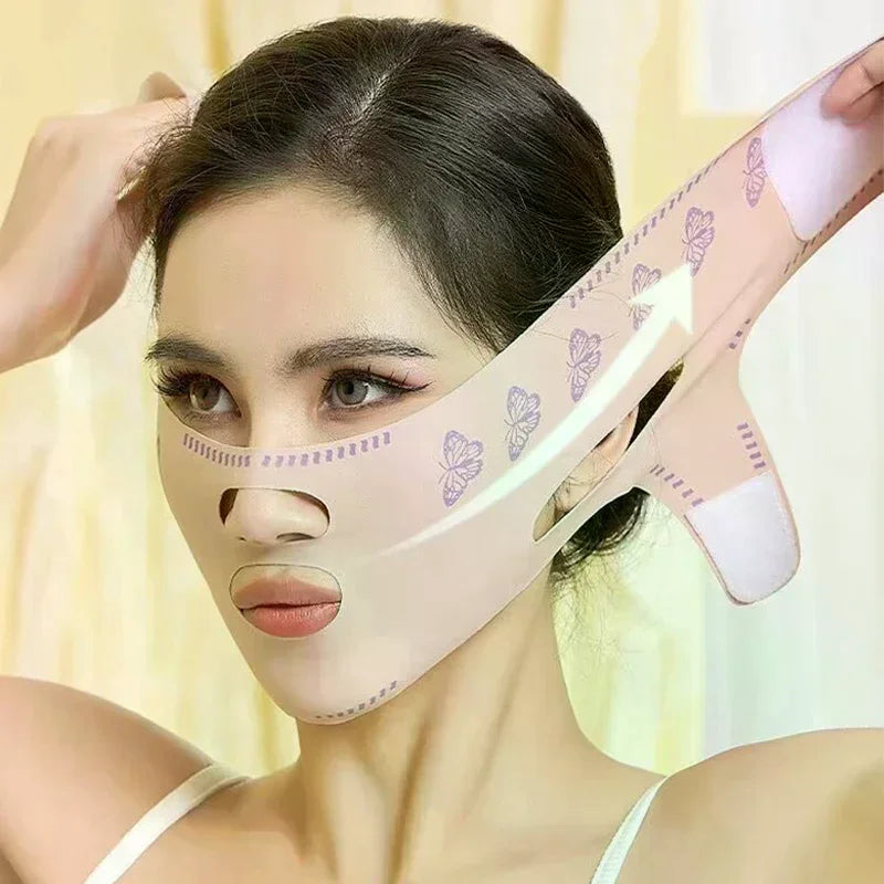 V-Line Face Lifting Bandage | Chin Contouring Shaping Mask Face Lifting Bandage QXL