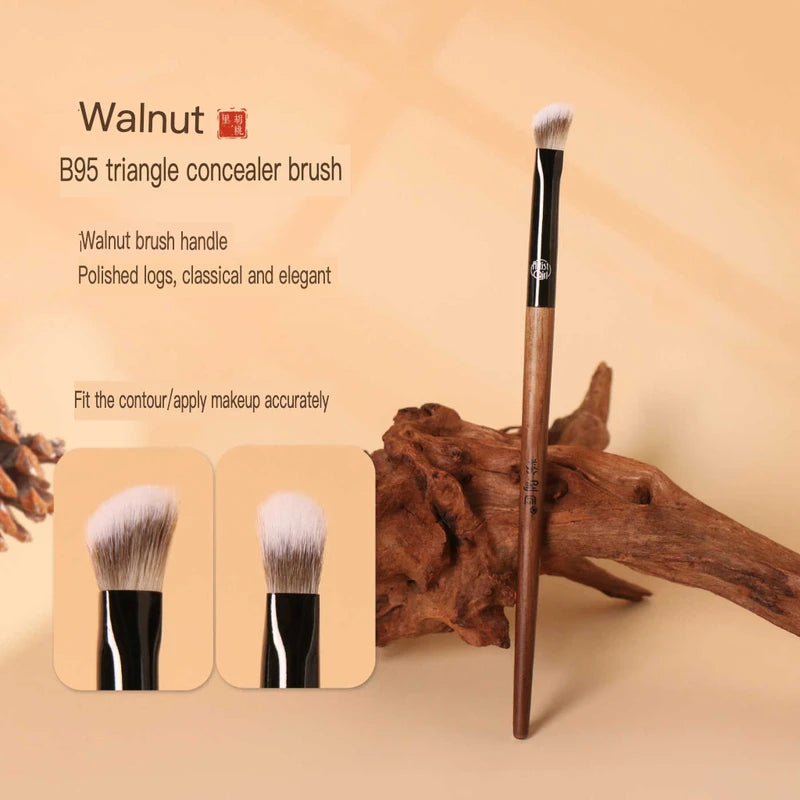Triangular Concealer Detail Brush | Highlighter Makeup Tool Concealer Makeup Brush QXL