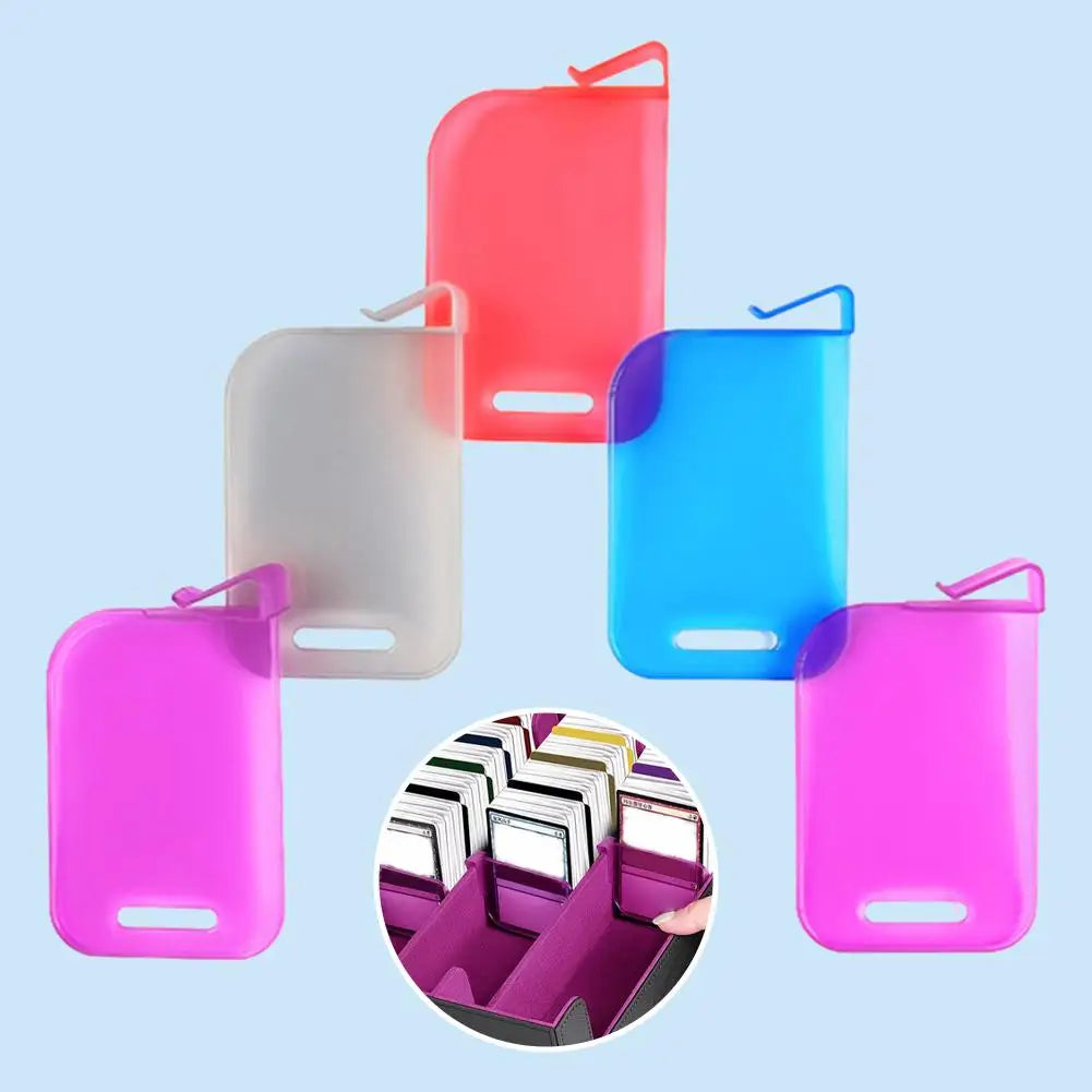 5-Pack Trading Card Divider Clips | Card Box Organizer Set Card Box Organizer QXL
