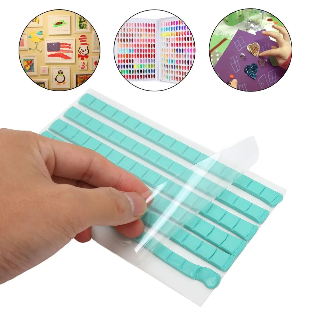 96-Pc Reusable Nail Art Glue Clay | Non-Marking Fix Clay Nail Art Glue Clay QXL