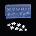 3D Snowflake Silicone Nail Art Mold | Christmas Stamping Nail Art Mold QXL A2