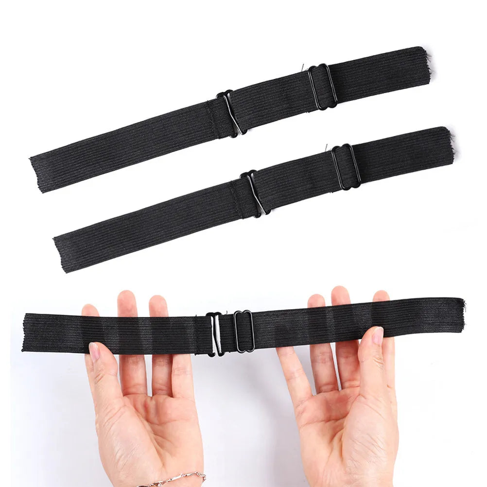 4-Pack Adjustable Elastic Wig Grip Bands – Breathable & Lightweight Wig Grip Band QXL