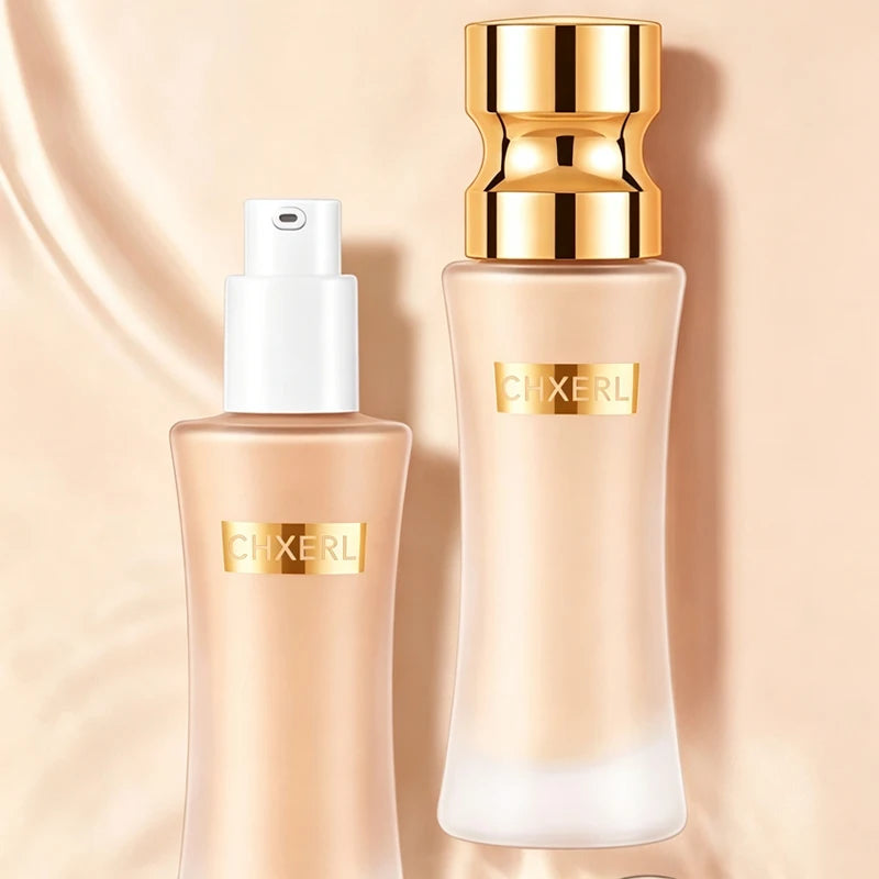 CHXERL Liquid Foundation Concealer – Waterproof Full Coverage Liquid Foundation QXL