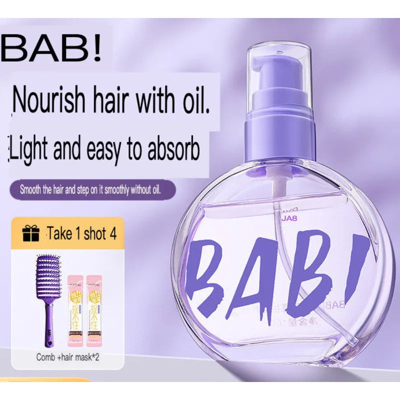 BABI Care Essence Hair Oil – Shine, Smooth & Moisturize 60ml Hair Essence Oil QXL