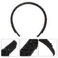 Crystal Bead Headband for Women | Elegant Lightweight Hairband Crystal Hair Headband QXL Default Title