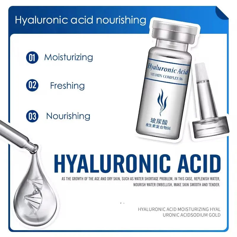 BIOAQUA 20-Pack Hyaluronic Acid Facial Serum – Deep Hydration Facial Serum Set QXL