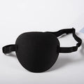 Pirate Eye Patch – Adjustable Black Concave Eyepatch Kids & Adults Costume Eye Patch QXL Black
