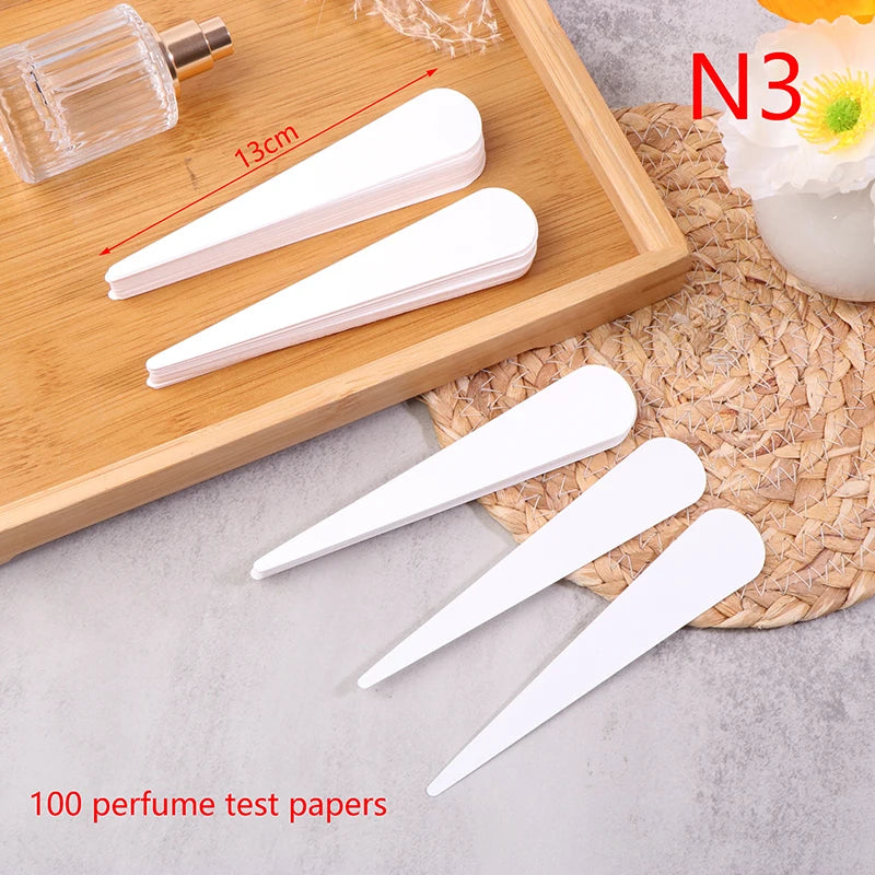 100-Pack Flower Shape Perfume & Essential Oil Test Strips Fragrance Test Strips QXL 3