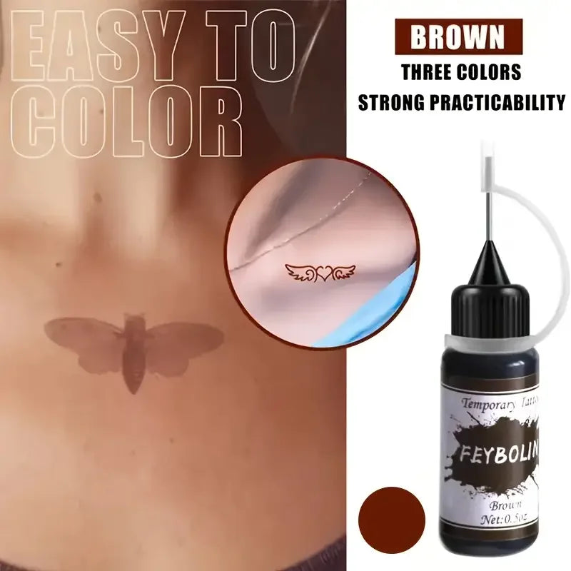 VERONNI Colored Tattoo Cream | Vibrant DIY Temporary Body Art Temporary Tattoo Cream QXL
