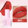 USHAS Matte Lipstick | Velvet Red Long-Lasting Lip Glaze Matte Lipstick QXL 01